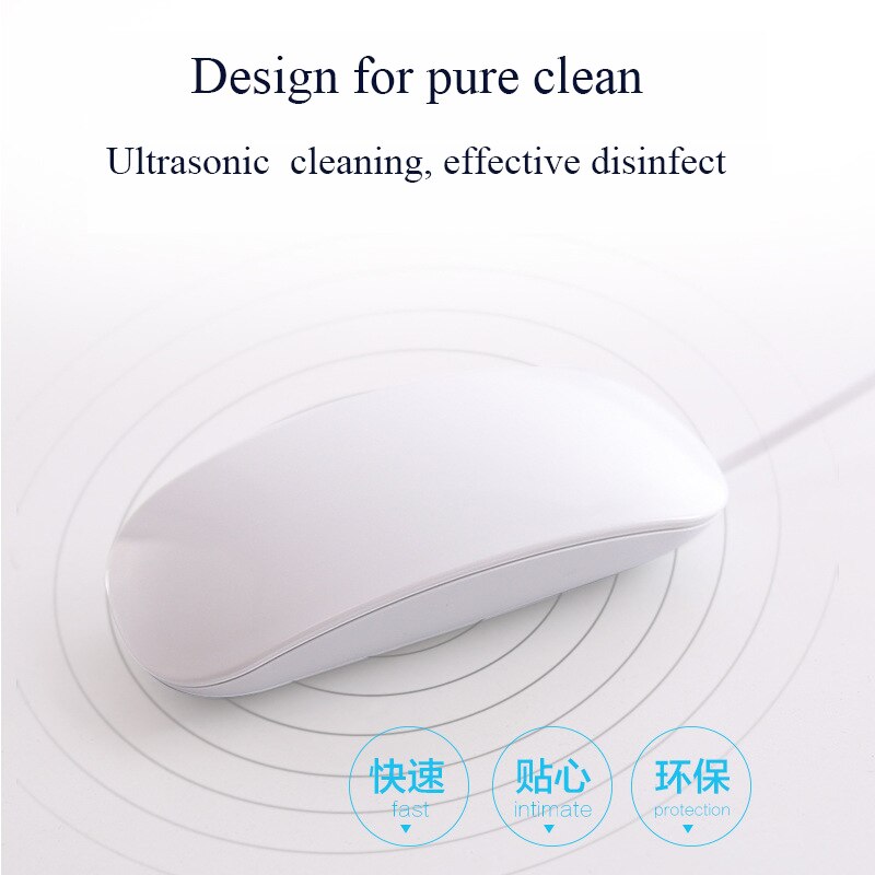 10W Mini Electric USB Washing Machine Mouse Shape Portable Multi-function Laundry Machine Package White