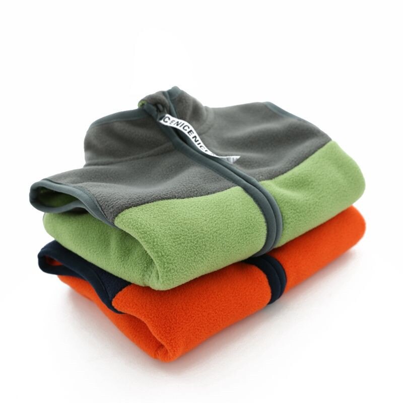 Children's Fleece Vest Thickened Spring Autumn Winter Boys Coat Wearing Jacket Fleece Vest for Kids P2 93