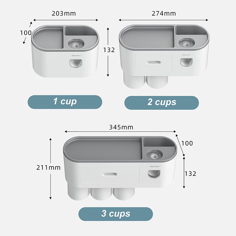 ONEUP Multifunction Toothpaste Squeezer With Cups ... – Grandado