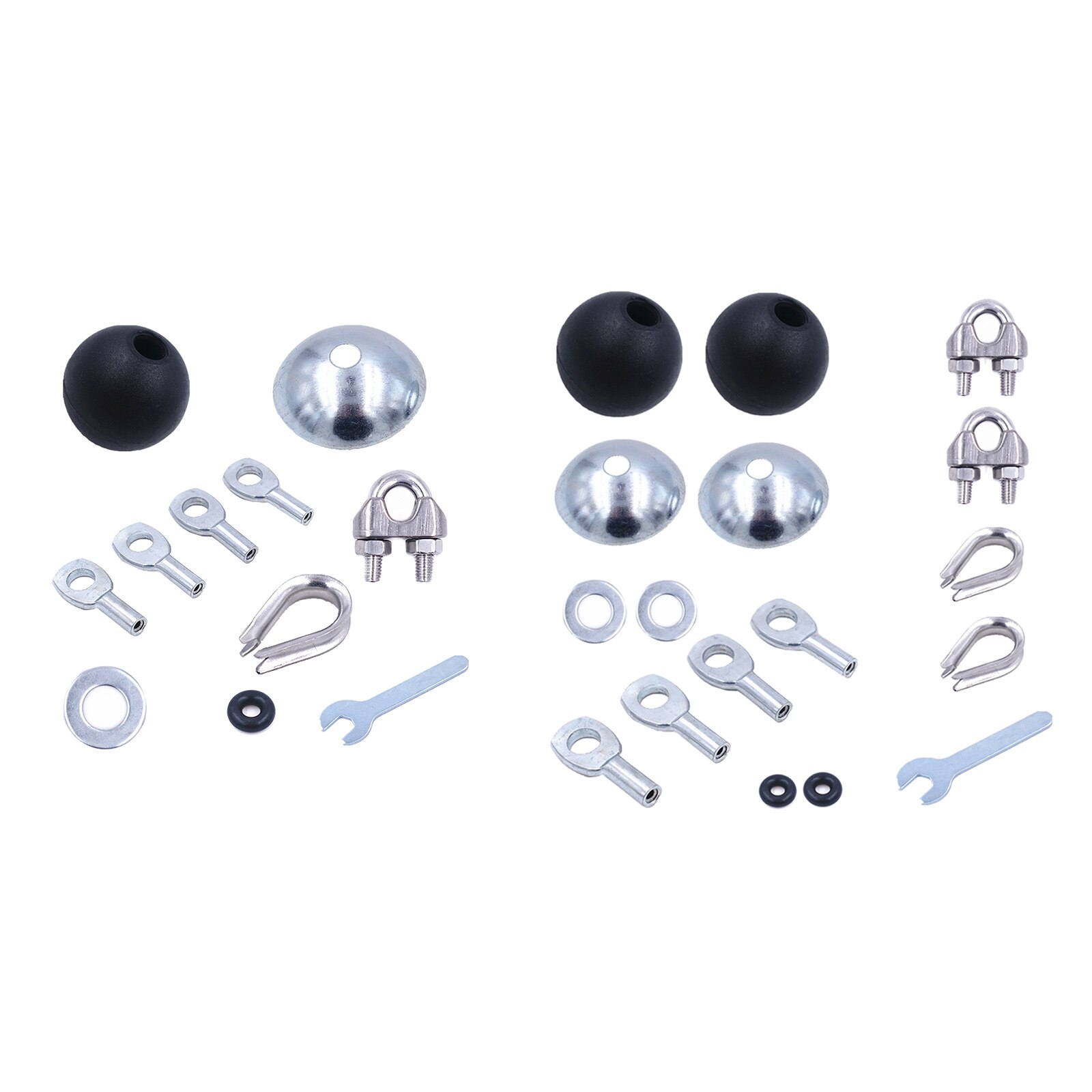 Gym Steel Wire Joints Fitness Equipment Accessories Metal Limitation Ball Hollow Screw Terminal