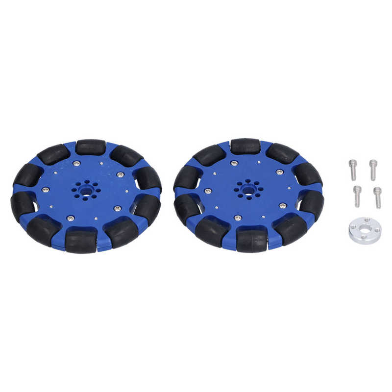 Omnidirectional Wheels Omni Wheel Flexible Moving with Driven Rollers for Industrial Smart Robot