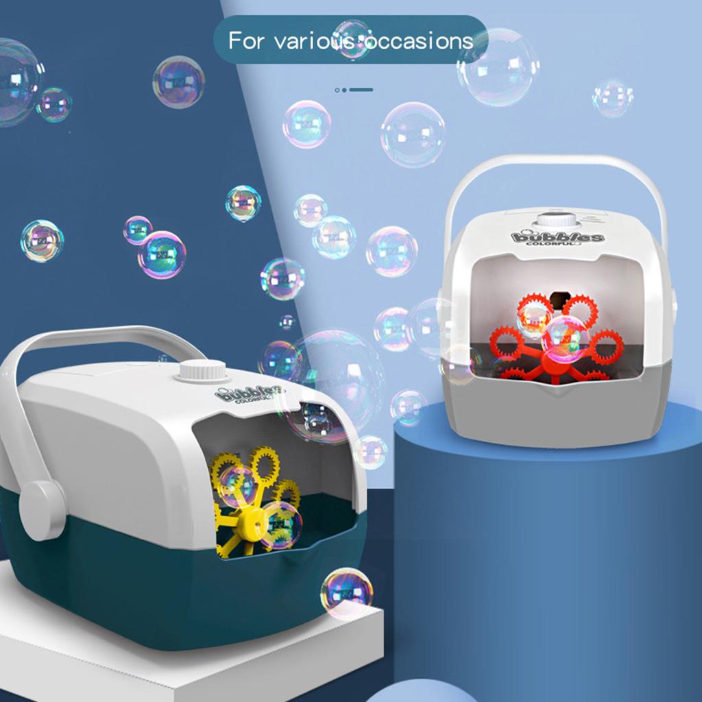 Tragbare Elektrische Automatische blasiert Machen Maschine für freundlicher Garten Geburtstag Party Hochzeit Festival Bühne Verein Spaß drinnen draussen