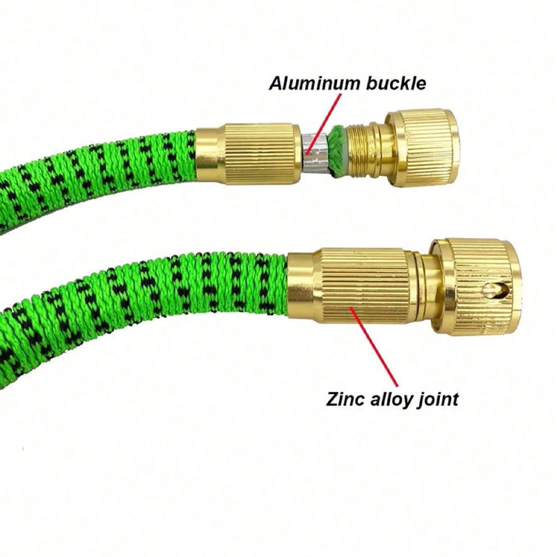 25FT-125FT Telescopic Garden Watering Hose, High-Pressure Adjustable Nozzle, Garden Irrigation Cleaning Tool