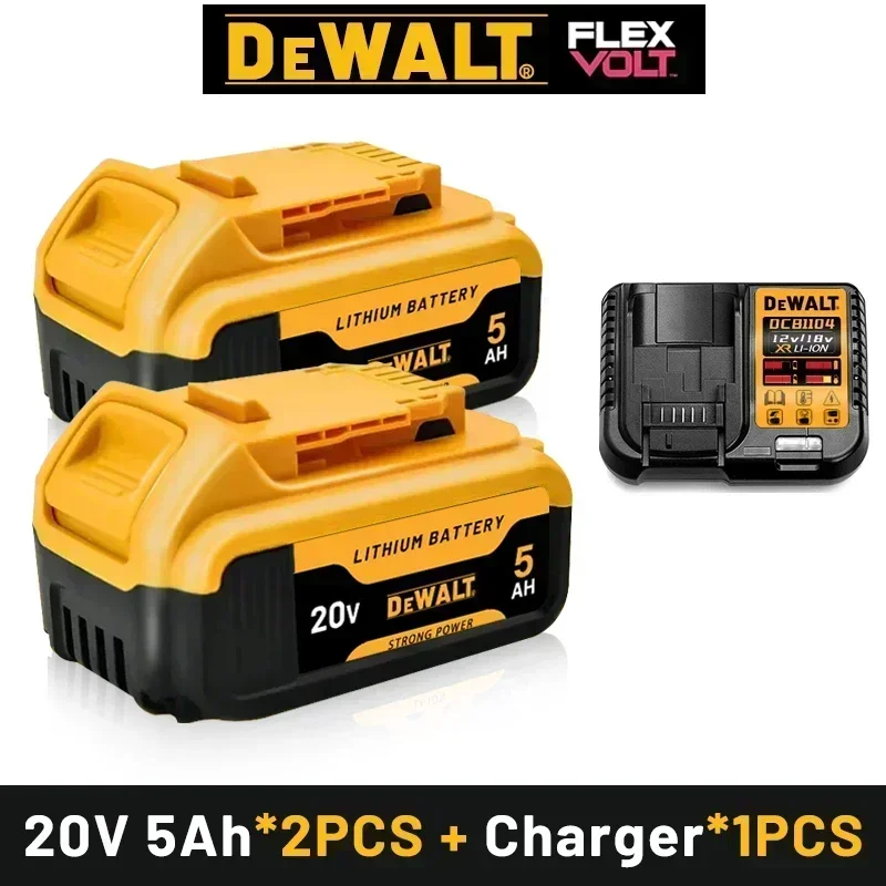 DCB200 Original DEWALT Battery 20V/60V 9000mAh，dewalt 20v battery，DCB205 DCB206 DCB209 Power Tool Battery，dewalt charger