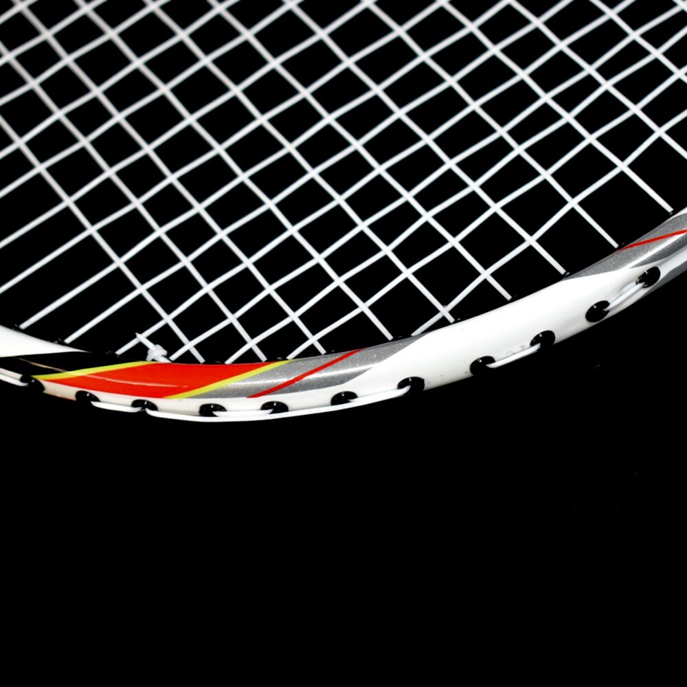 A Pair of Aluminum Alloy Ultra-fine Frame Badminton Racket 20-23 Lbs Badminton Racquets Ball Control Type Badminton Racket