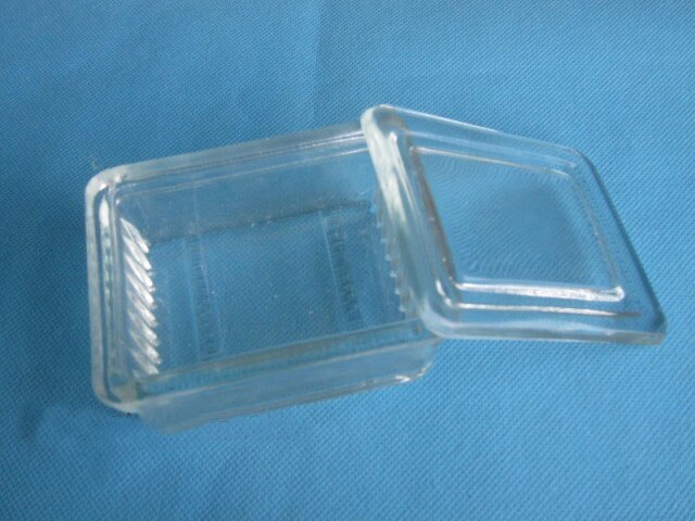 2pcs/lot Glass Staining Jar can hold 10 pieces glass slide Laboratory Consumables