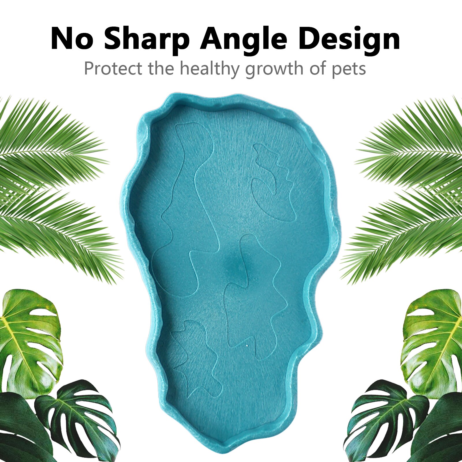 Pet Feeder Feeding Dish Lizards Gecko Reptile Bowl Basin Food Container Turtles Water Dispenser Drinking Supplies