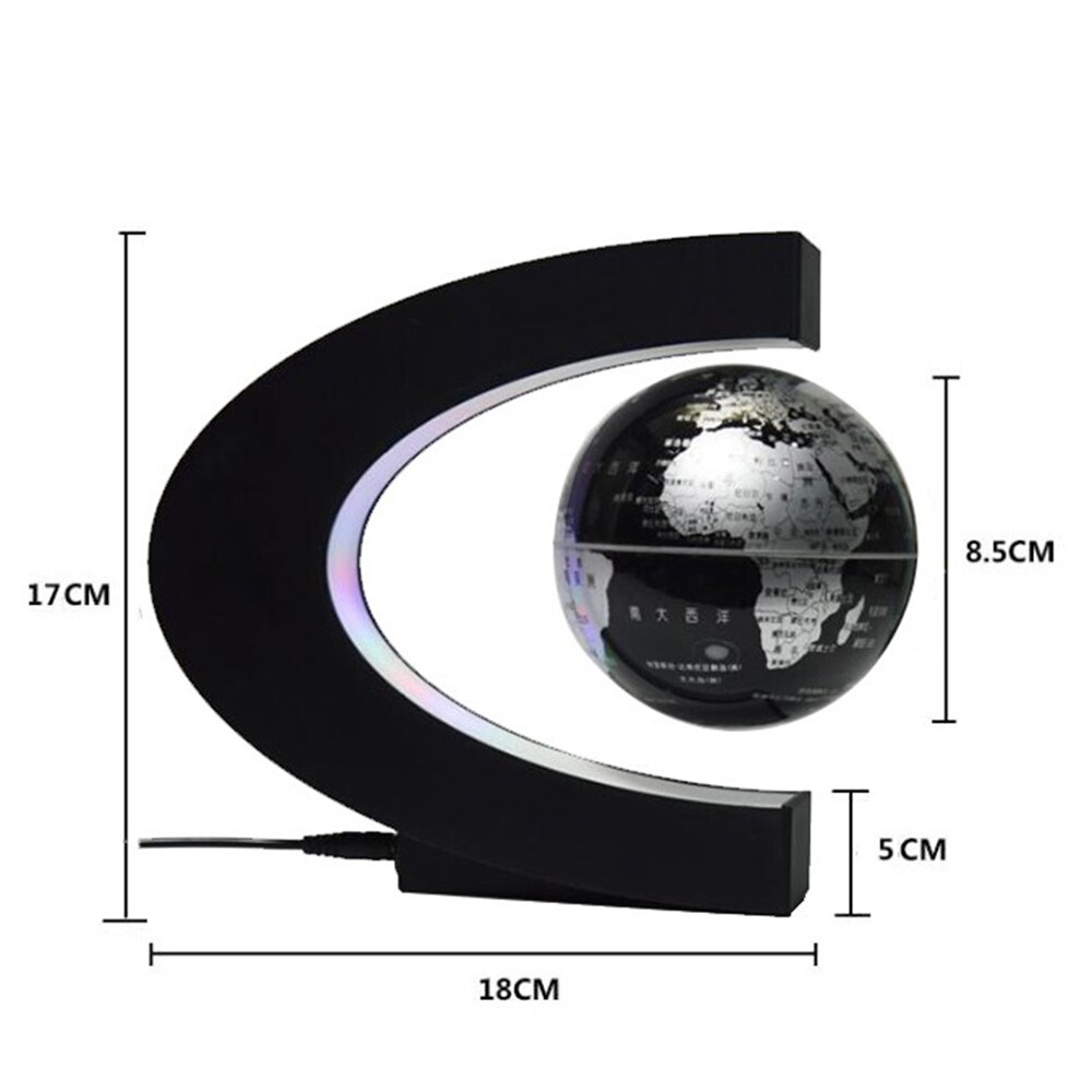3 "globus Schweben Anti Schwerkraft Globus Magnetische Schwebender Globus Quaddel Karte lehre ressourcen Heimat-Sekretariat Schreibtisch Dekoration