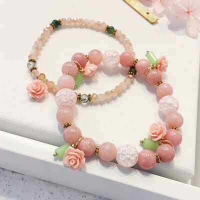 Mode eenvoudige kristal armband vrouwelijke persoonlijkheid wilde armband sieraden: 09
