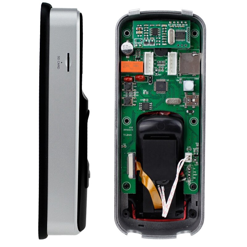 Rfid  x660 fingeraftryk stryg adgangskontrol maskine fingeraftrykslæser sd-kort overførsel data smal controller døråbner supp