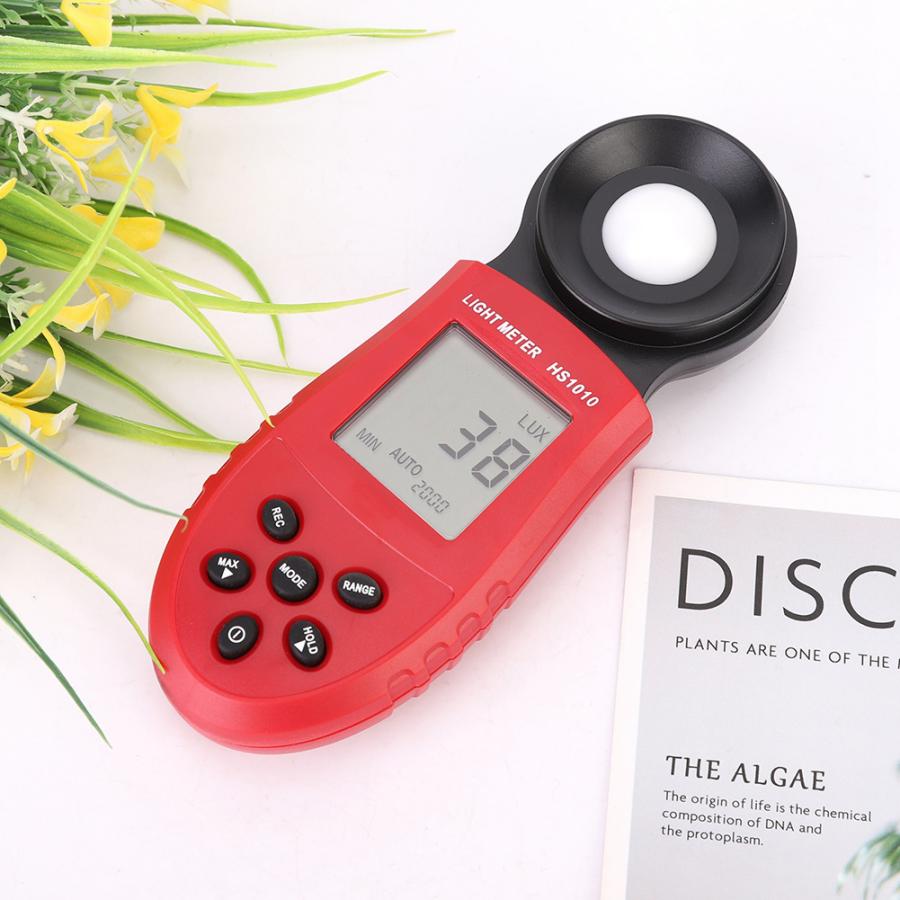 Digital Lux Meter Handheld Digital Illuminance Meter Light Meter Luxmeter Photometer Tester Light Meter
