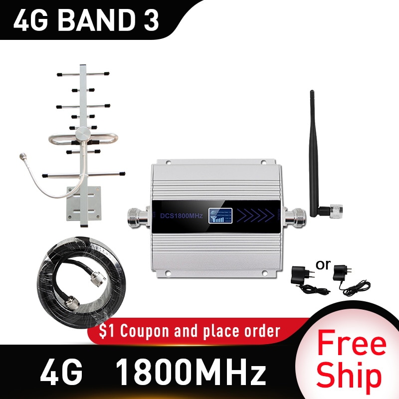 1800mhz cellular verstärker repeater 2g 4g 1800mhz GSM Handy Signal Booster 4g signal booster 1800 dcs Cellular Handy