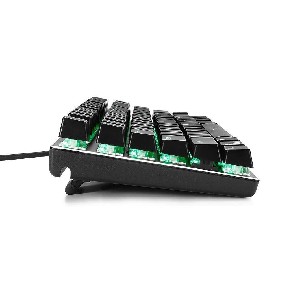 Z88 Tkl Mechanische Toetsenbord Met Russische Lettters Rgb Backlight Outemu Schakelaar Compact 81 Toetsen Aluminium Keyboard Voor Gamer Typist