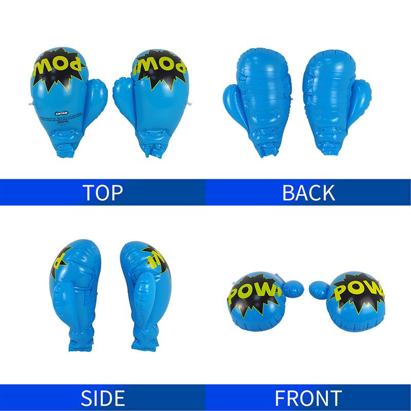 Gants De boxe gonflables en Pvc pour enfants, 1 paire, Guantes De Boxeo Free Fight Sanda Training, équipement d'entraînement pour enfants