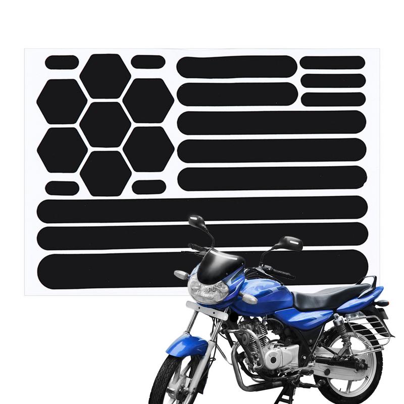 Motorrad aufkleber staub dichte Reflektoren für sterben Nachts icherheit effektive selbst klebende Reflektoren für Kinderwagen Rolle Rolle