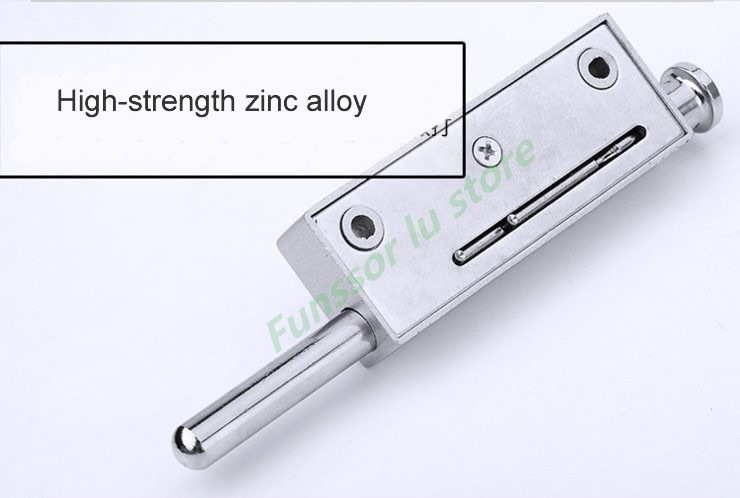 Surface mounted bolt lock with key,For Heavy /Rotating door bolt,strong and sturdy,Ground latch,Door hardware/bolt/latch