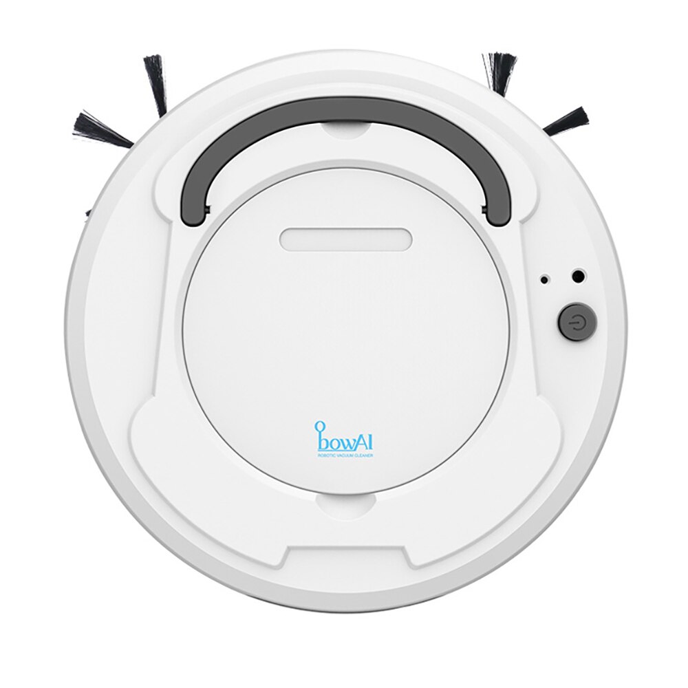 Automatic Vacuuming Robot Three-in-one Smart Wireless Sweeping Wet And Dry Cleaning Machine Charging Smart Vacuum Cleaner Home: white