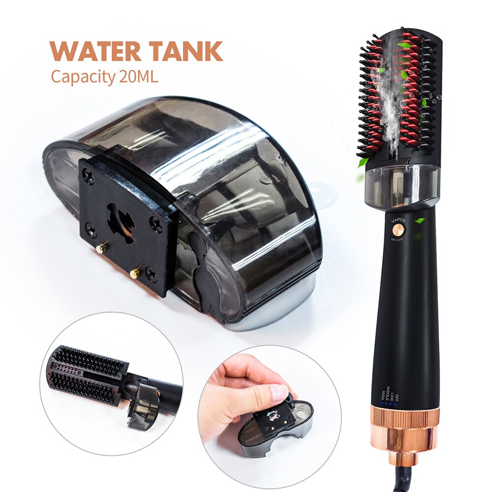 Steampod Föhn Borstel Föhn Air Styling Kam Haar Blower Borstel Haardroger Infrarood Stoomstrijkijzer Stijltang