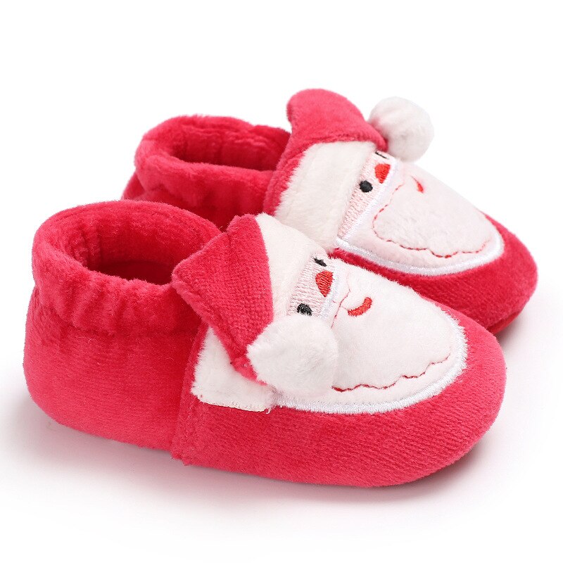 neue Baby Weihnachten Schuhe Jungen Mädchen Winter Warme Santa Claus Erste Wanderer Nette Baby Weihnachten Stiefel winter weihnachten: 05