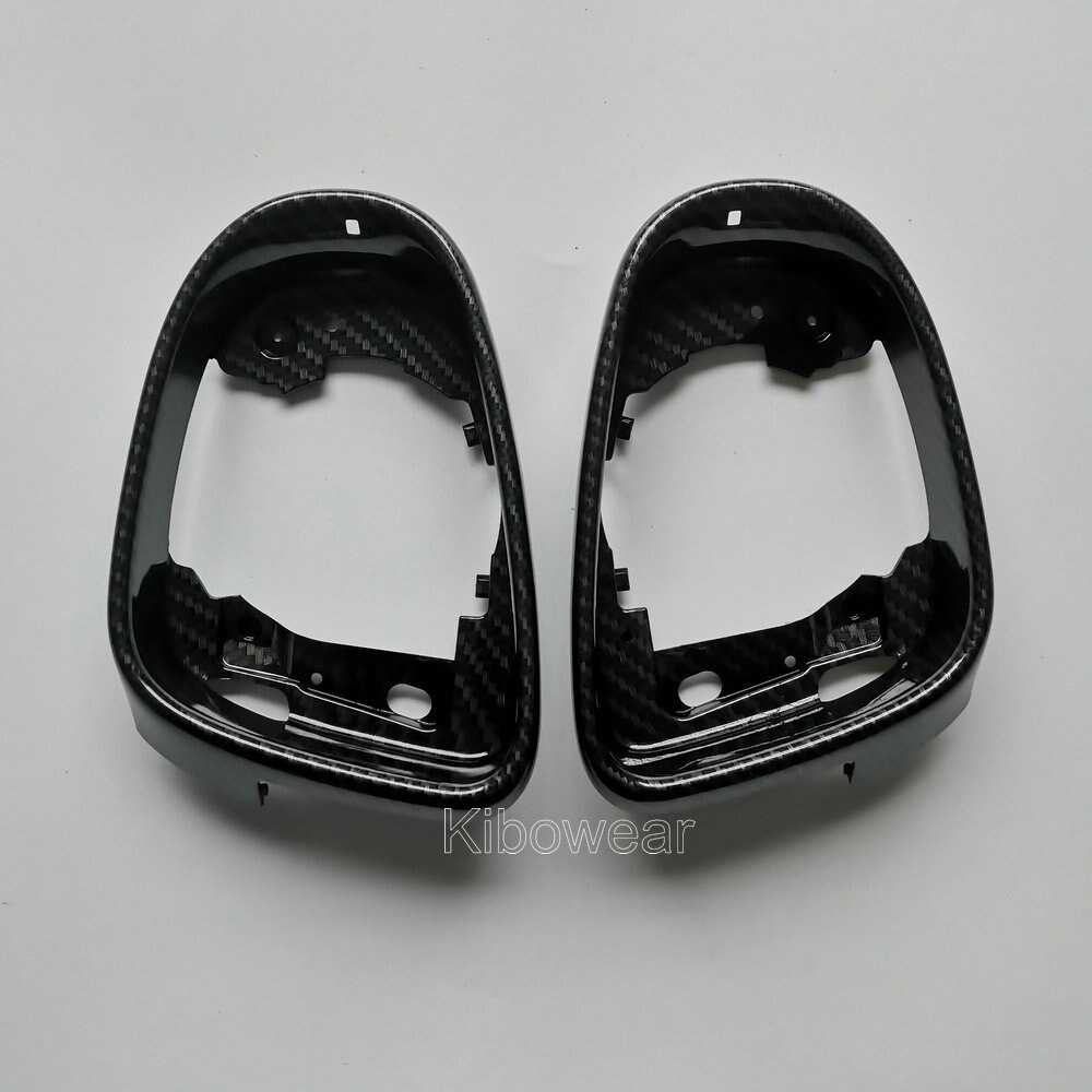 Cadre de rétroviseur latéral en carbone pour VW Golf 6 MK6 GTI R20 gtd, garniture de remplacement de boîtier d&#39;aile
