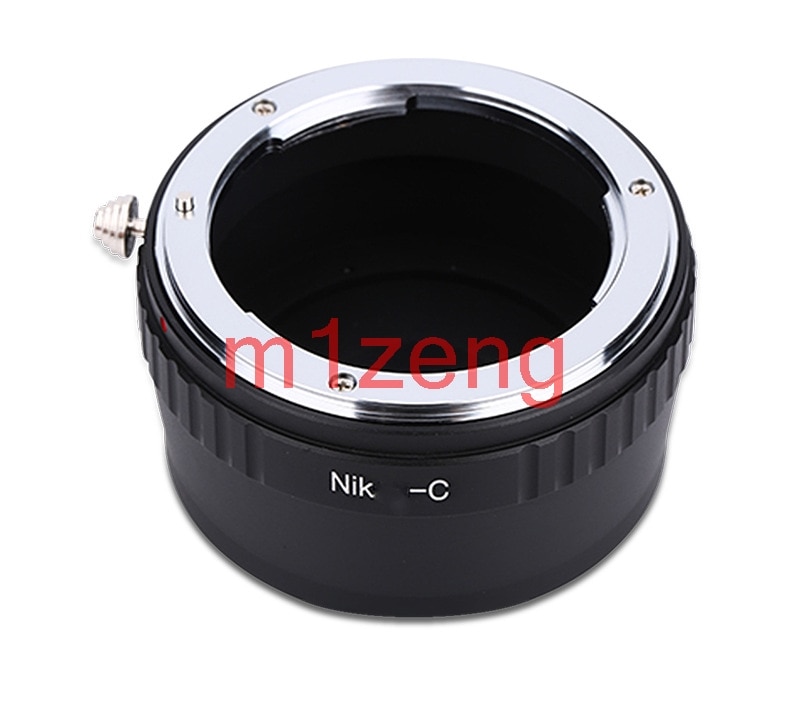 NIK-C Mount Adapter ring for Nikon AI F lens to C Mount 16mm CCTV Film cinema camera