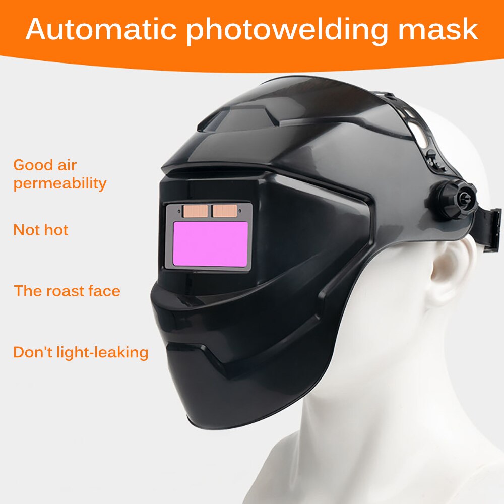 Máscara de Soldadura Anti-UV, gafas de ojos automáticas, lentes solares, lentes de soldadura, casco fotoeléctrico para Trabajos de soldadura de construcción