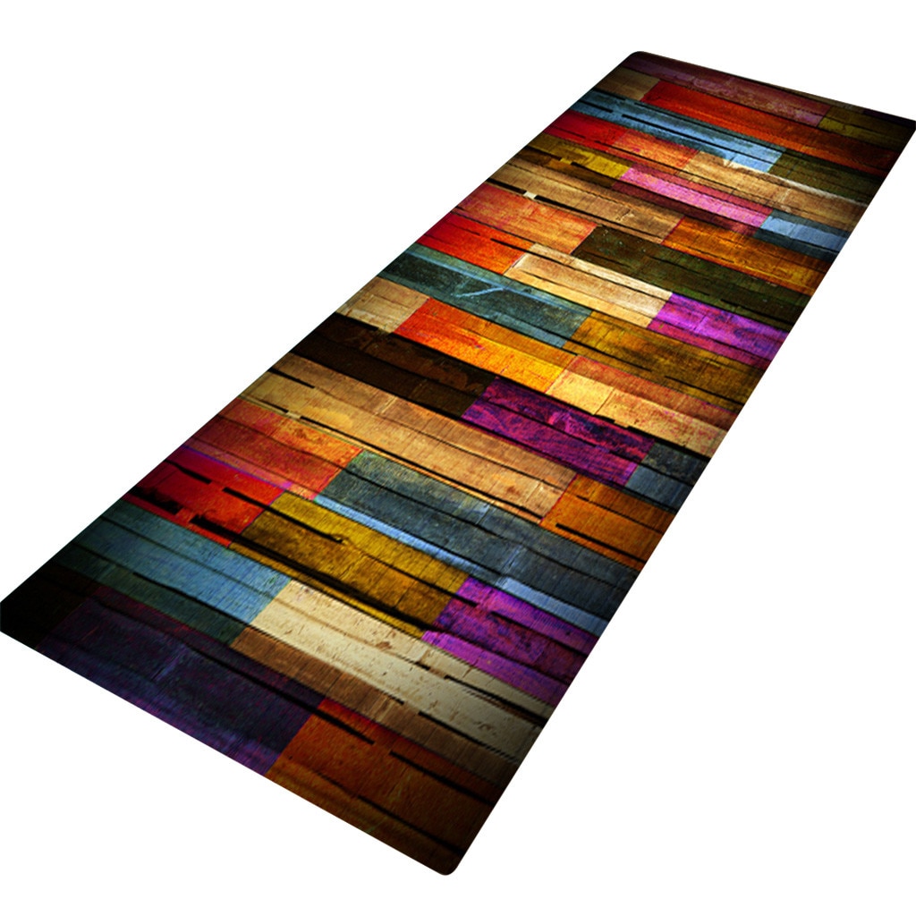 40 x 120 cm tæppe gang dørmåtte forhindrer glidende tæppe absorbere vand køkkenmåtte badeværelse tilbehør produkter festival gulvtæppe