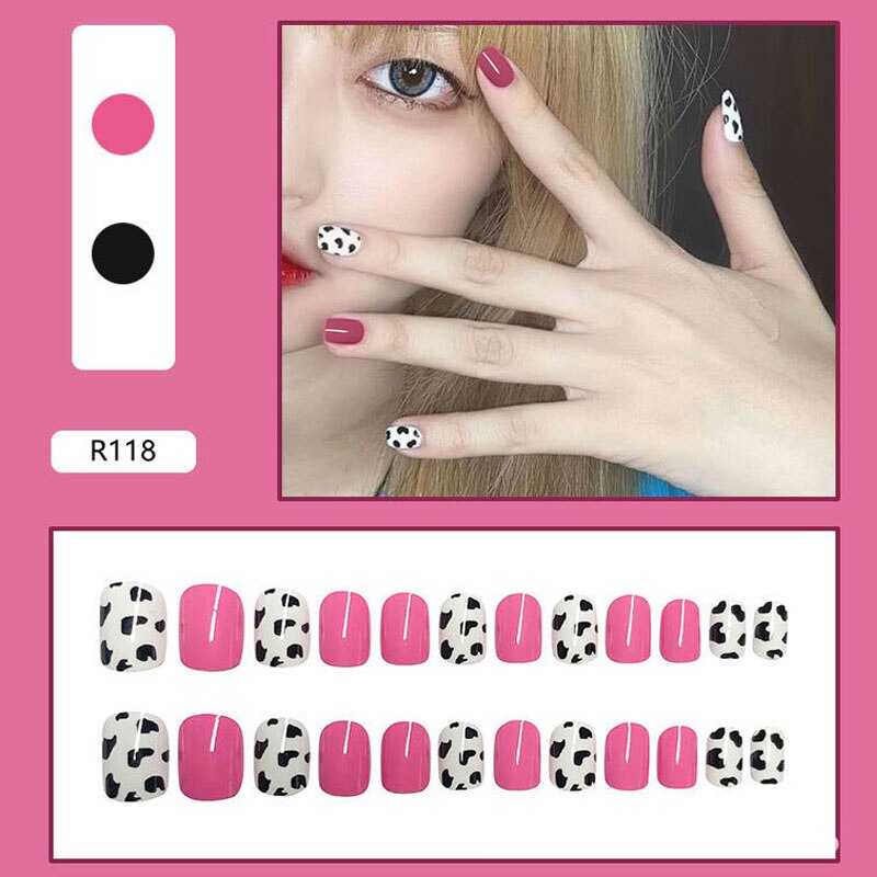 Bâton de couverture complète pour faux ongles, accessoires pour Nail Art, faux ongles artificiels, complet, à la , portable: R-38