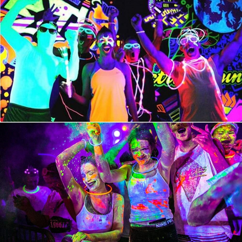 Anjoet uv led projector 10w 20w 30w 50w luz ultravioleta 395nm lâmpadas 85-265v lâmpada fluorescente preto luz festa de halloween baile