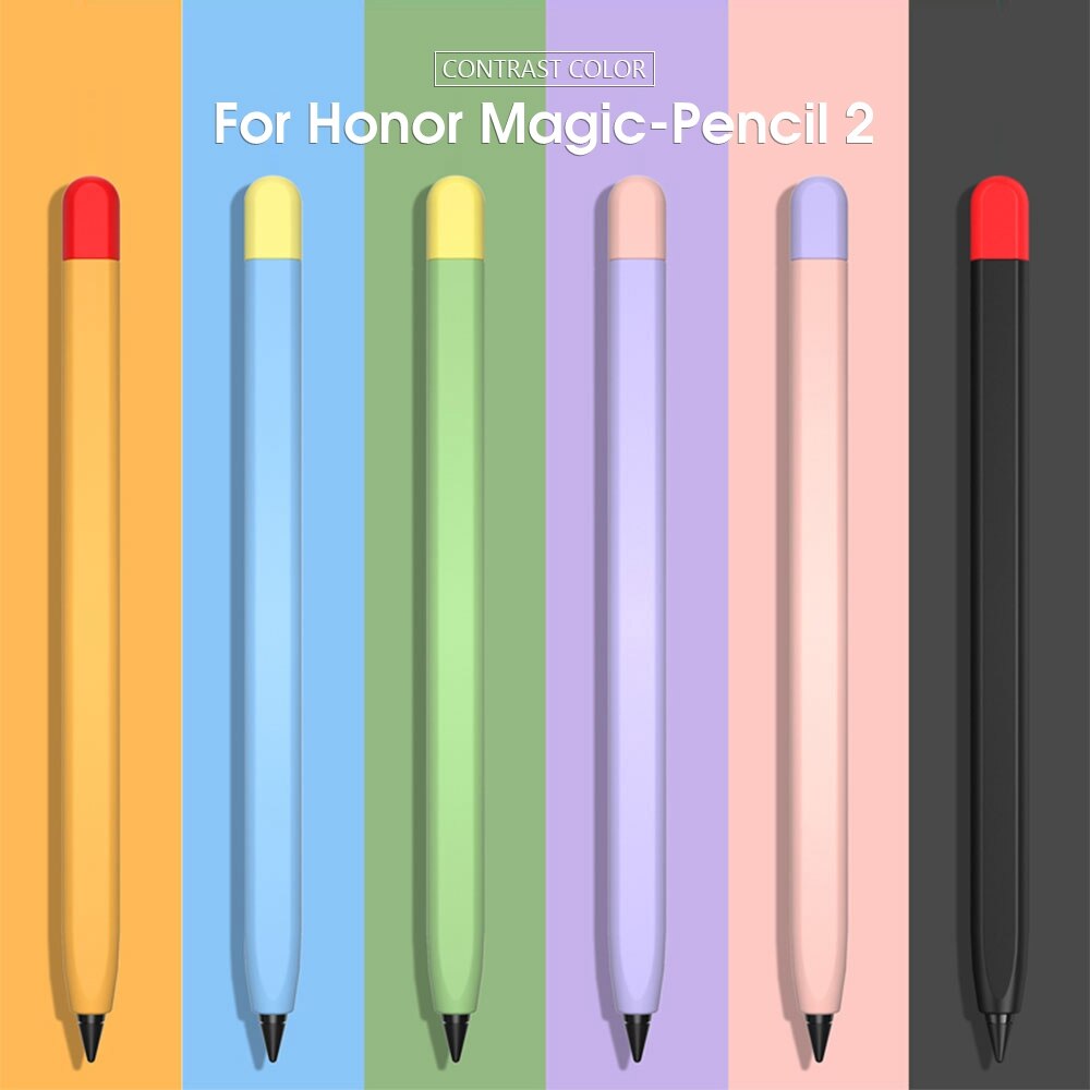 Two Color Silicone For Honor Magic-Pencil 2 Cover Compatible For Honor Tablet Touch Pen Stylus Cover Tablet Computer Accessories