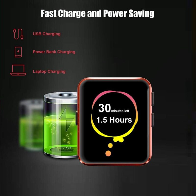 BENJIE X1-reproductor MP3 Sn, con E-Book, HiFi, 8G, Bluetooth