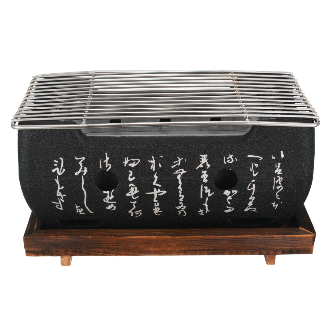 Koreansk japansk stil bærbar mad carbon ovn grill komfur kogeovn alkohol grill husholdningsgrill