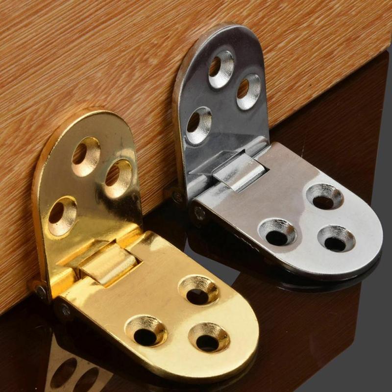 Zinc Alloy Mounted Folding Hinges Self Supporting Foldable Table Cabinet Door Hinge Furniture Hardware