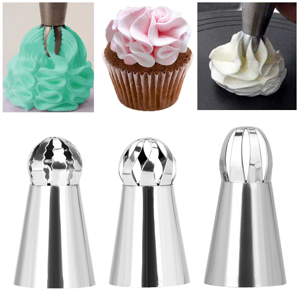 Niceyard Russische Piping Tips Lace Cookies Mold Cake Icing Piping Nozzles 1 Pc Rvs Pastry Nozzle Cake Decorating Tool