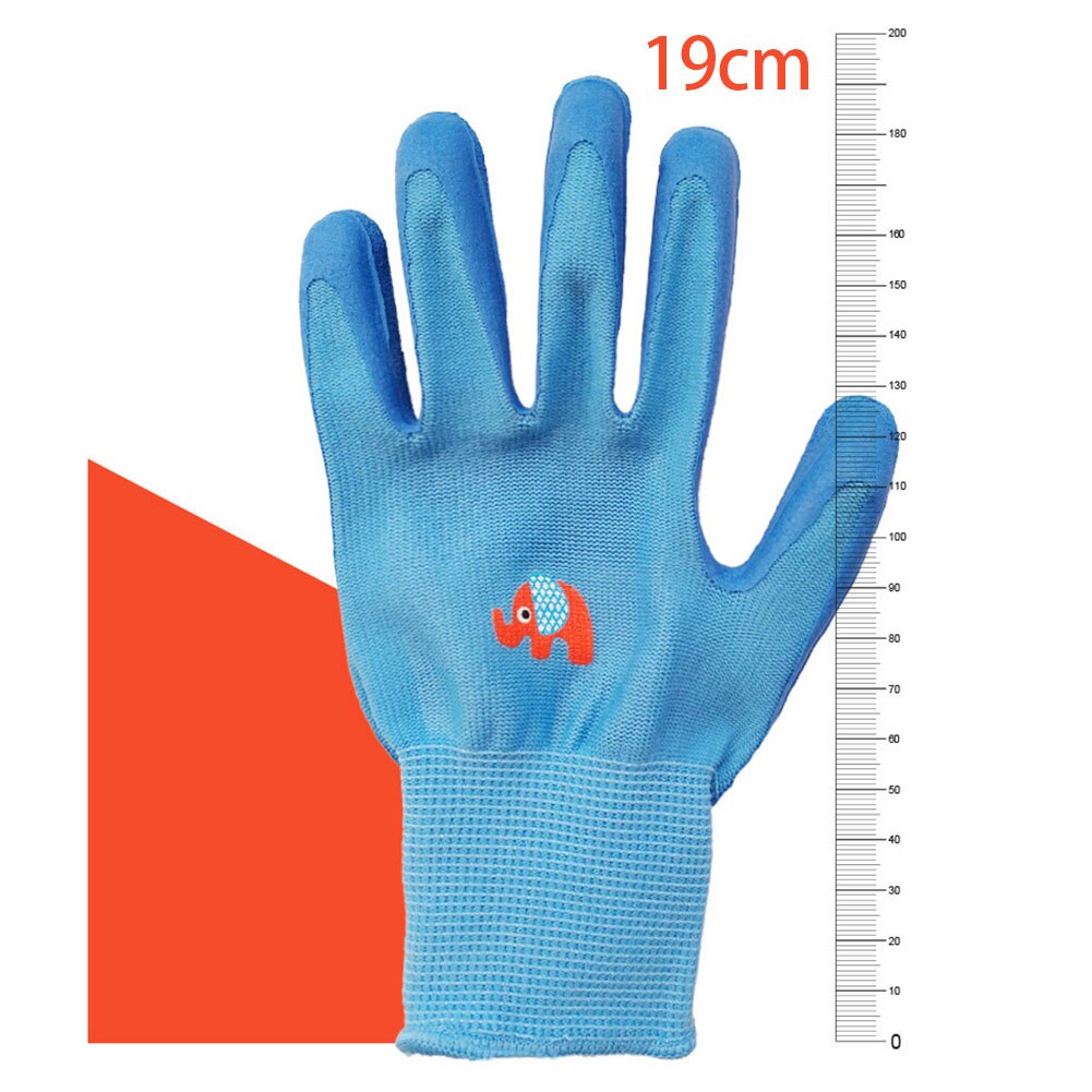 Guantes de protección para niños, Protector antimordeduras para jardín, recoger conchas marinas