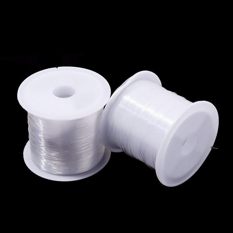 1PC 0.2-1mm lenza per filo trasparente non elasticizzato filo di nylon per perline filo per creazione di gioielli