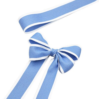 Blomsteremballage bånd tofarvet enkelt vævet bånd streamers blomsterbutik buket emballage blomstret gør-det-selv håndlavede materialer: 1