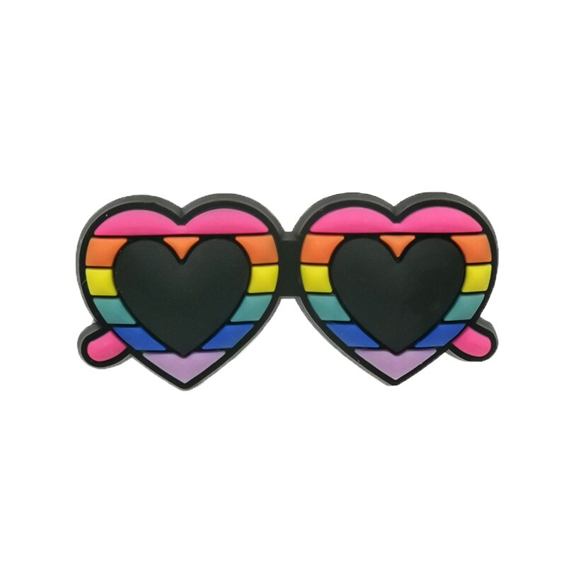 1 stuk ijs casual pvc bedel schoenbedels schoendecoratie accessoires voor klompen schoenen promotioneel: Hybride 422-20