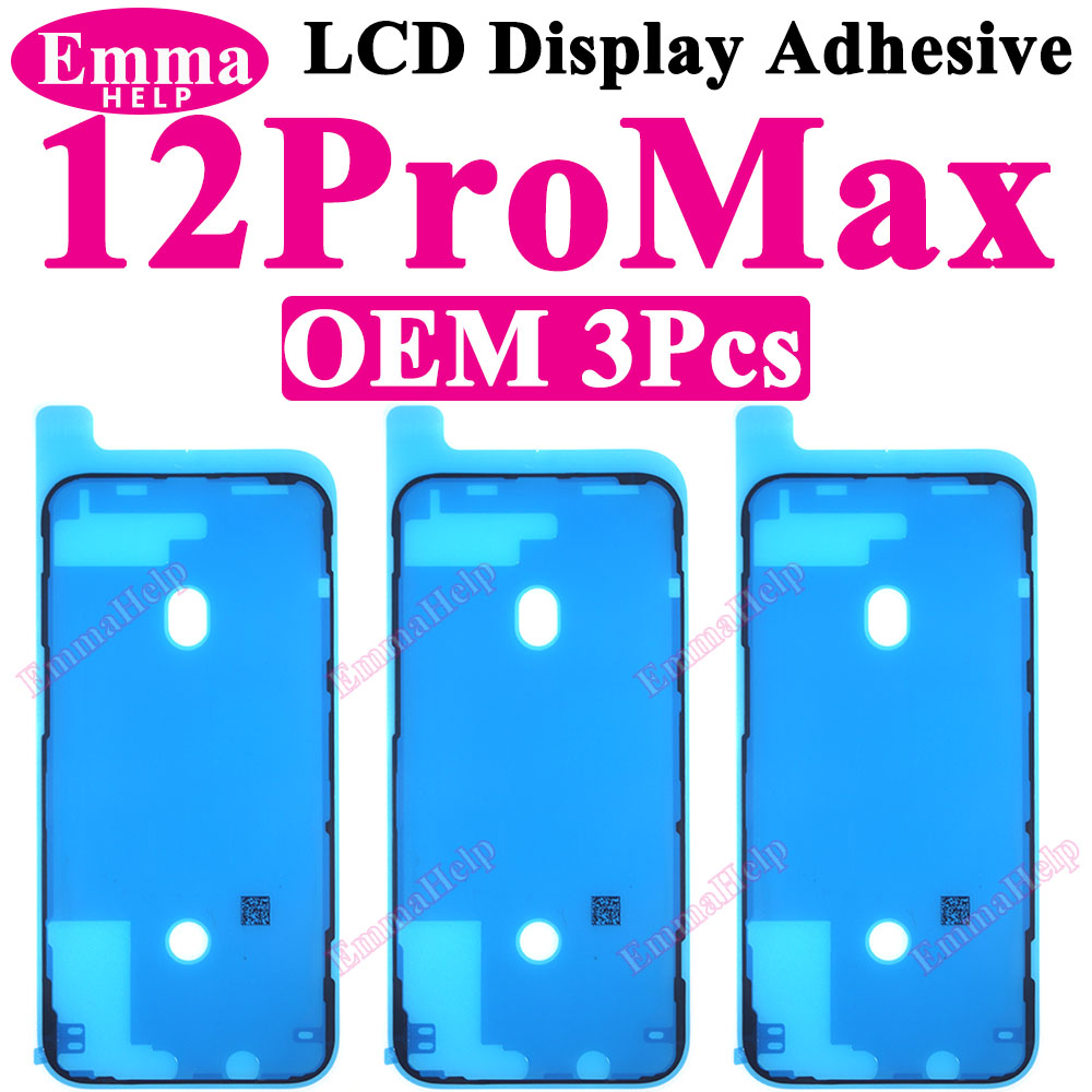 LCD Screen Adhesive Sticker For iPhone 11 13 16 Pro Max 14 15 Plus 12 Mini Frame Seal Glue Tape LCD Display Waterproof Glue Seal: Red