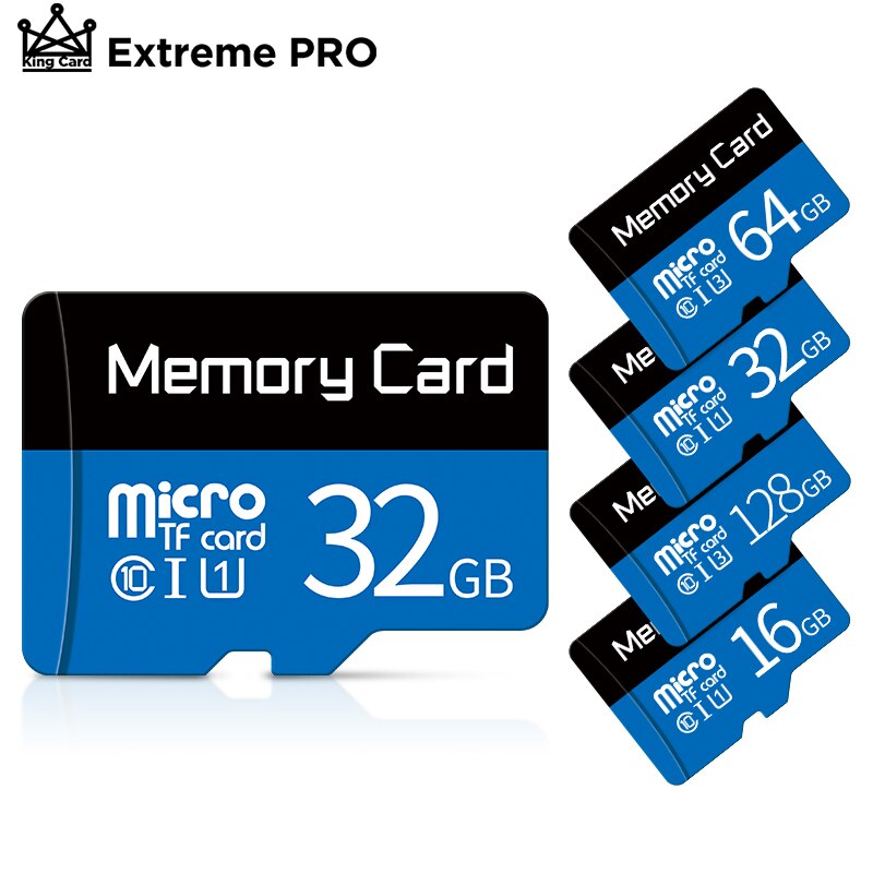 Micro SD TF Card 16GB 32GB 64GB 128GB Class 10 Flash Memory Microsd Card 8 16 32 64 128 256 GB for Smartphone Adapter free ship