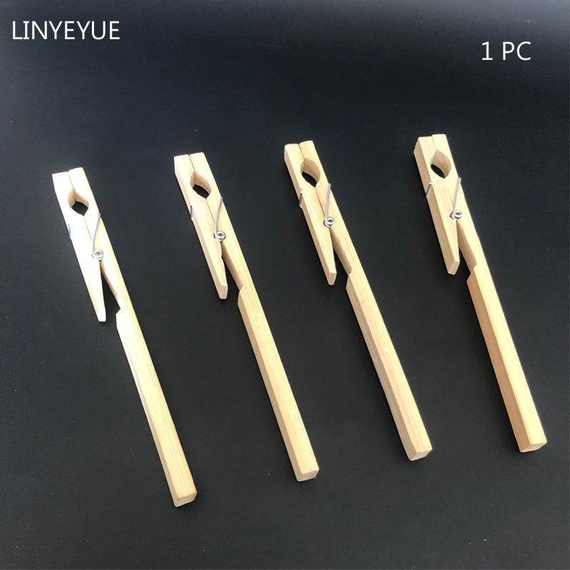 Support pour tubes à essai en bois de laboratoire, diamètre 9.8mm-19.7mm, pince pour tubes à essai en verre, 1 pièce