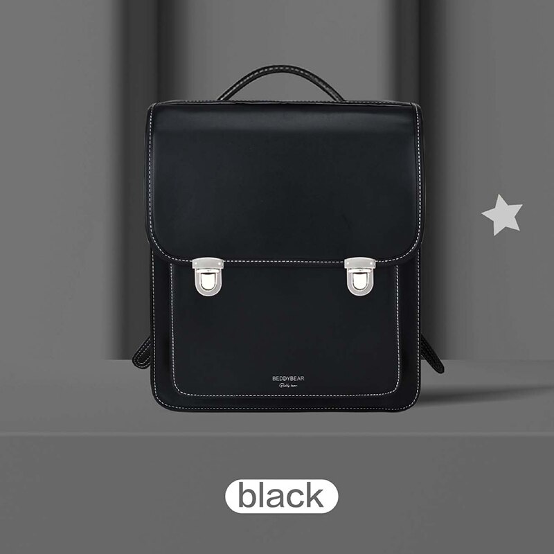morral chico y mochilas para niñas mujer negro Oxford tela impermeable niños bolso mochila de los niños bog bolsa: 02