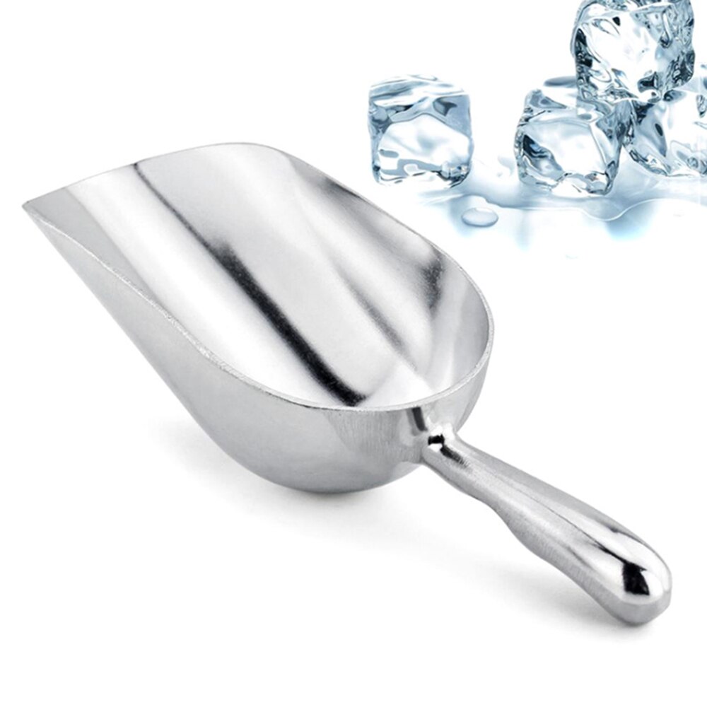 1 Stuks Rvs Ice Scoop Voedsel Buffet Candy Bar Scoops Schop Keuken Gadgets Eetlepel Suiker Scoop Keuken Storage Tool