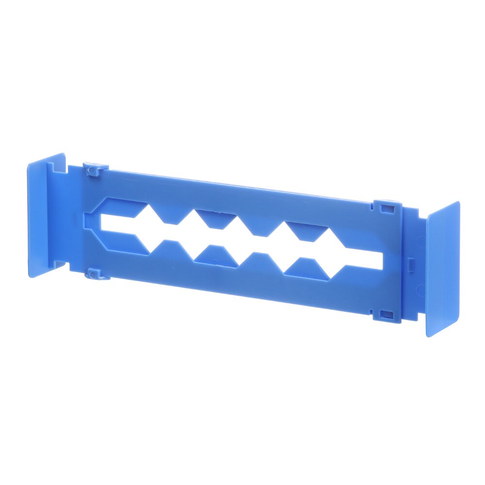 Adjustable Telescopic Plastic Drawer Separator Board Partition Multi-Purpose Space-saving Organizer Tools Home Supply: Blue