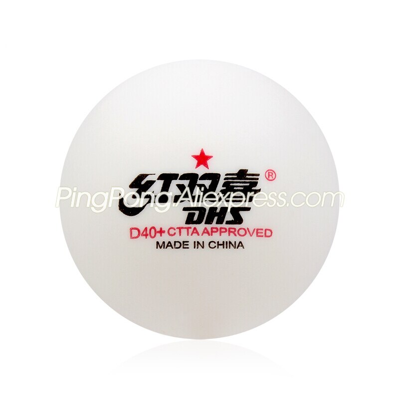 100 Balls DHS Table Tennis Ball DHS D40+ 1-STAR Plastic ABS Original DHS Ping Pong Balls