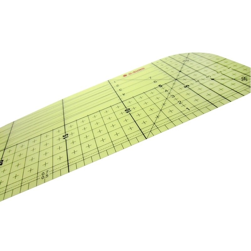 30cm strygelineal patchwork-syværktøj til tøjfremstilling gør-det-selv-syudstyr under 220 grader , hr3010