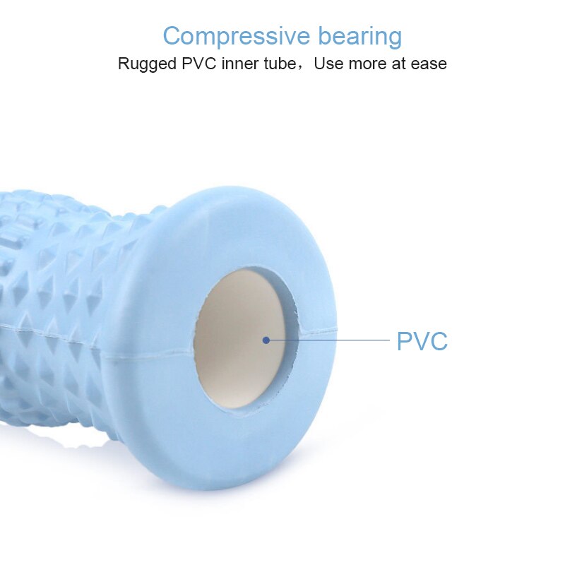 Eva Voetmassage Roller Dubbele Lacrosse Spiky Ball Myofasciale Ballen Voor Fasciitis Plantaris Mobiliteit Terug Voetboog Pijn