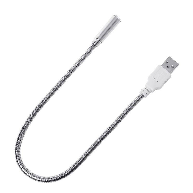 USB Flexible Light Keyboard Lamp Rechargeable Adjustable Hose Night Illumination Plug And Play For PC Computer Desktop Book