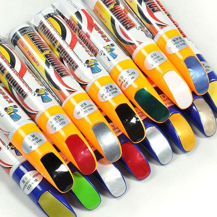 Grøn serie- mørkegrøn pearl pro reparation bilfjerner ridsereparation maling pen klar 61 farver for valg