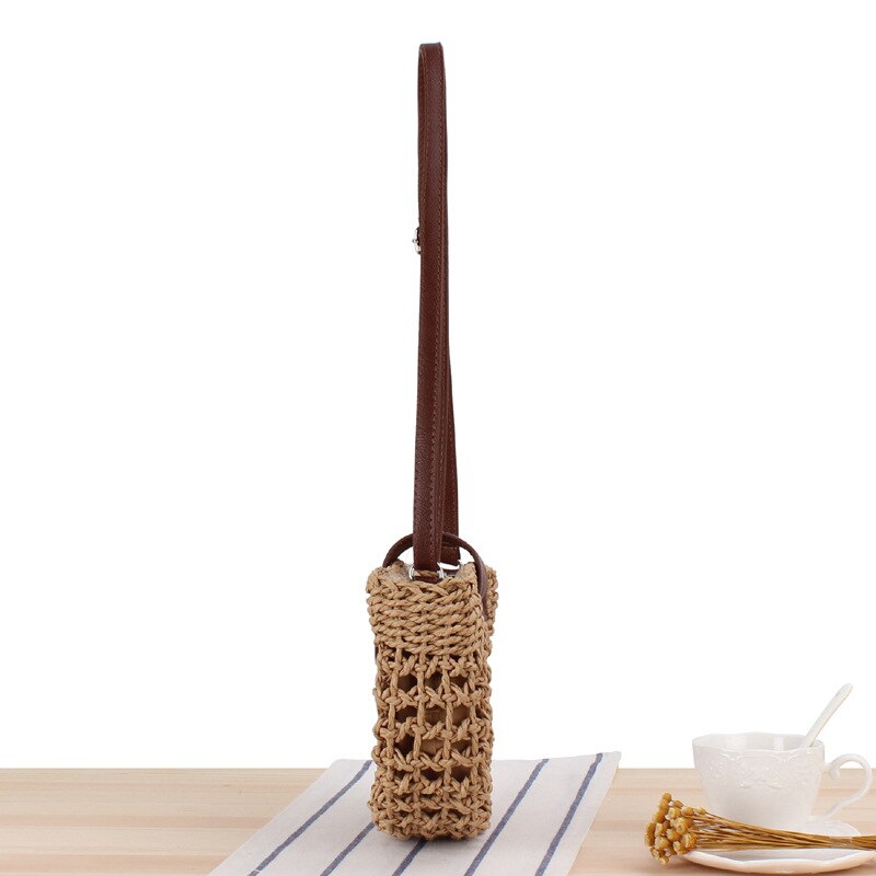 Carta Singolo sacchetto di Spalla Della Borsa Sacchetto Tessuto Sacchetto delle Donne vuoto Tessuto Mezza Cerchio di Paglia Crossbody Borsa Da Spiaggia Borsa 2020 ottavino Nazionalità